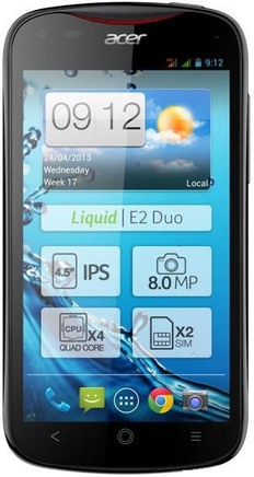 Acer Liquid E2 Duo V370 Detailed Tech Specs