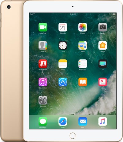 Apple iPad 9.7-inch 2017 5th gen A1822 WiFi 32GB  (Apple iPad 6,11) Detailed Tech Specs