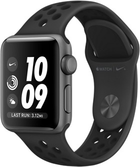Apple Watch Series 3 Nike+ 38mm TD-LTE NA A1860  (Apple Watch 3,1) Detailed Tech Specs