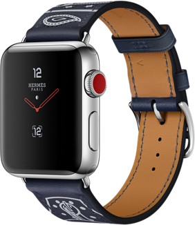 Apple Watch Series 3 Hermes 38mm TD-LTE CN A1890  (Apple Watch 3,1) image image