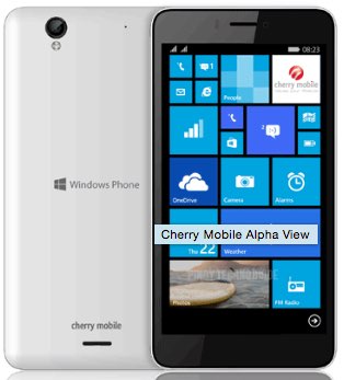 Cherry Mobile Alpha View Dual SIM Detailed Tech Specs