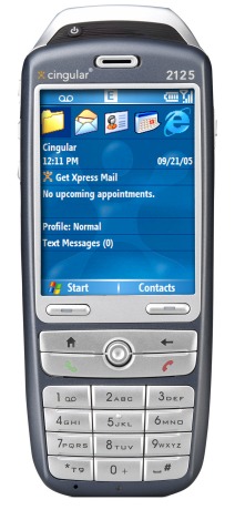 Cingular 2125 / 2100  (HTC Faraday) Detailed Tech Specs