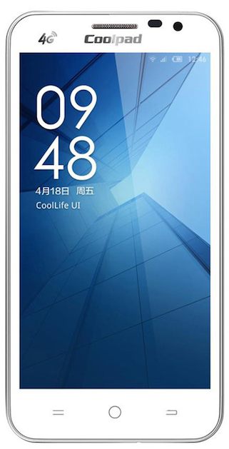 Coolpad 8715 TD-LTE Detailed Tech Specs