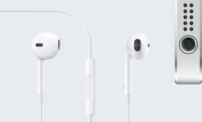 apple iphone 5 earpods hero