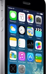 APPLE IPHONE 5S GREY FRONT RIGHT