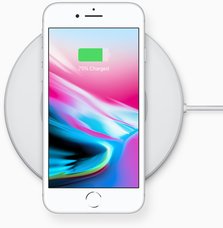 apple iphone 8 charging dock front