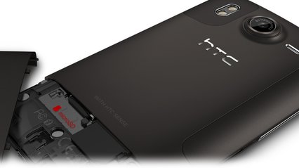 HTC DESIRE HD BACK ANGLE