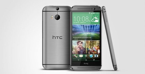 HTC ONE M8 FRONT BACK RIGHT
