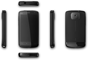 HTC TOUCH HD BLACK STONE