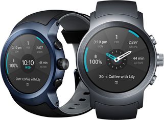 LG WATCH SPORT COLORS ANGLE