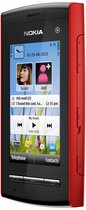 NOKIA 5250 FRONT RIGHT RED