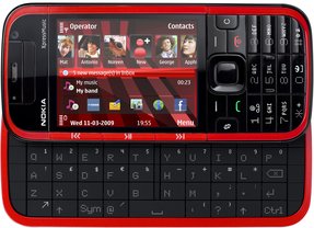 NOKIA 5730 XPRESS MUSIC RED OPEN