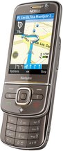 NOKIA 6710 NAVIGATOR BROWN FRONT OPEN ANGLE 2
