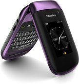 rim blackberry style 9670 left angle partial purple