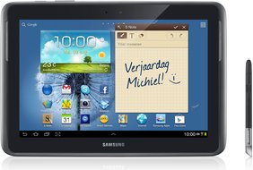 SAMSUNG GALAXY NOTE 101 GRAY FRONT SPEN