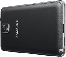 SAMSUNG GALAXY NOTE 3 013 BACK RIGHT PERSPECTIVE JET BLACK