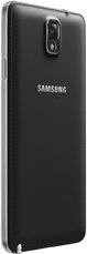 SAMSUNG GALAXY NOTE 3 016 BACK LEFT PERSPECTIVE JET BLACK
