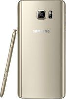 SAMSUNG GALAXY NOTE 5 BACK WITH SPEN GOLD PLATINUM