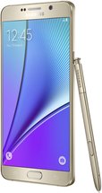 SAMSUNG GALAXY NOTE 5 RIGHT WITH SPEN GOLD PLATINUM