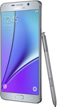 SAMSUNG GALAXY NOTE 5 RIGHT WITH SPEN SILVER TITANIUM
