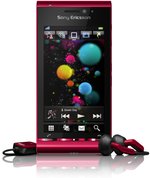 SONY ERICSSON SATIO FRONT WITH HEADSETS BORDEAUX