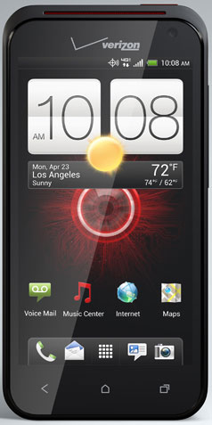 Verizon HTC Droid Incredible 4G LTE ADR6410  (HTC Fireball) Detailed Tech Specs