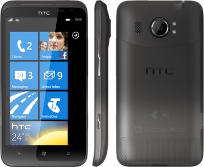 Telstra HTC Titan 4G Detailed Tech Specs