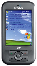 Krome Spy  (HTC Magician Refresh) Detailed Tech Specs