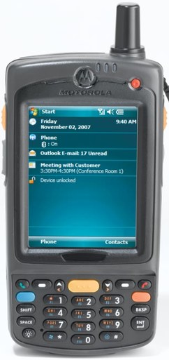 Motorola MC75 CDMA Detailed Tech Specs