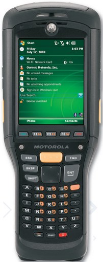 Motorola MC9500-K GSM Detailed Tech Specs