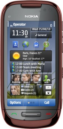 Nokia C7-00 Detailed Tech Specs