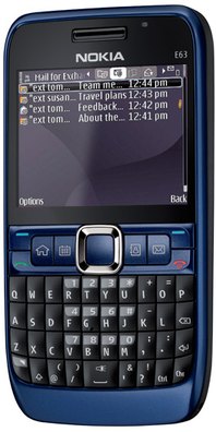 Nokia E63 Detailed Tech Specs