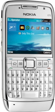 Nokia E71 Detailed Tech Specs