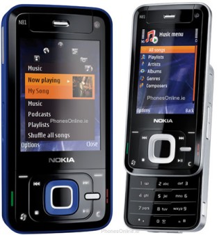 Nokia N81 Detailed Tech Specs