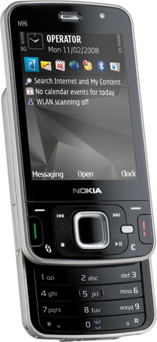 Nokia N96 Detailed Tech Specs
