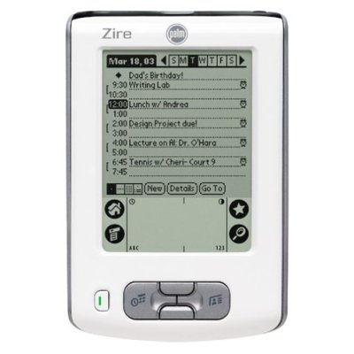 Palm Zire Detailed Tech Specs