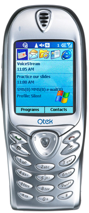 Qtek 8060  (HTC Voyager) Detailed Tech Specs