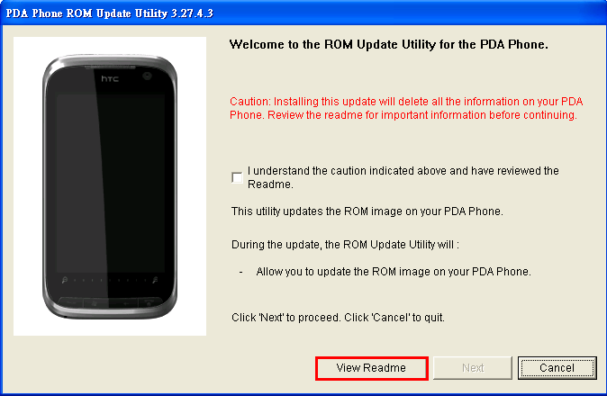 HTC Touch Pro2 Windows Mobile 6.5 ROM Upgrade 1.86.401.0