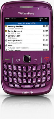 RIM BlackBerry Curve 8530  (RIM Aries) Detailed Tech Specs