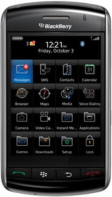 RIM BlackBerry Storm 9570  (RIM Odin Refresh) Detailed Tech Specs