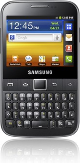Samsung GT-B5510 Galaxy Y Pro / Galaxy Txt Detailed Tech Specs