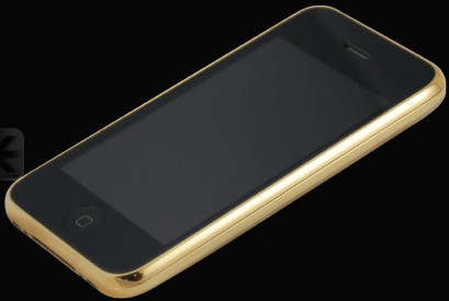 Stuart Hughes iPhone 3GS 22ct Solid Gold  (Apple iPhone 2,1) image image
