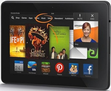 Amazon Kindle Fire 8.9 HDX 4G LTE 32GB