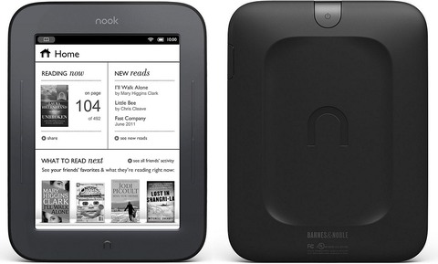 BN NOOK Simple Touch WiFi Detailed Tech Specs