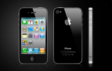 apple iphone 4 front back side