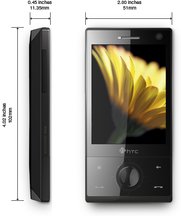 HTC TOUCH DIAMOND DIMENSIONS