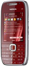 NOKIA E75 FRONT ANGLED RED 2