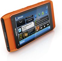 nokia n8-00 front angle