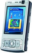 nokia n95 front angled