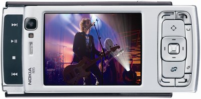 nokia n95 horizontal videoscreen